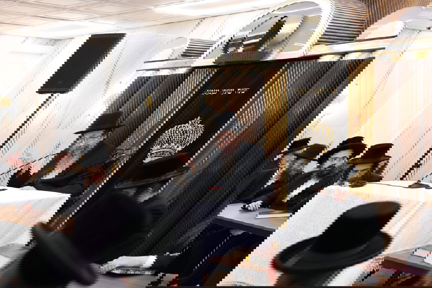 האדמו"ר מתולדות יהודה סטוטשין בפתיחת הזמן