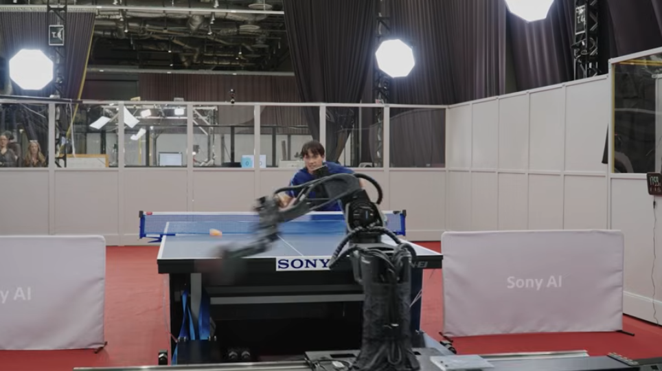 הרובוט במהלך משחק