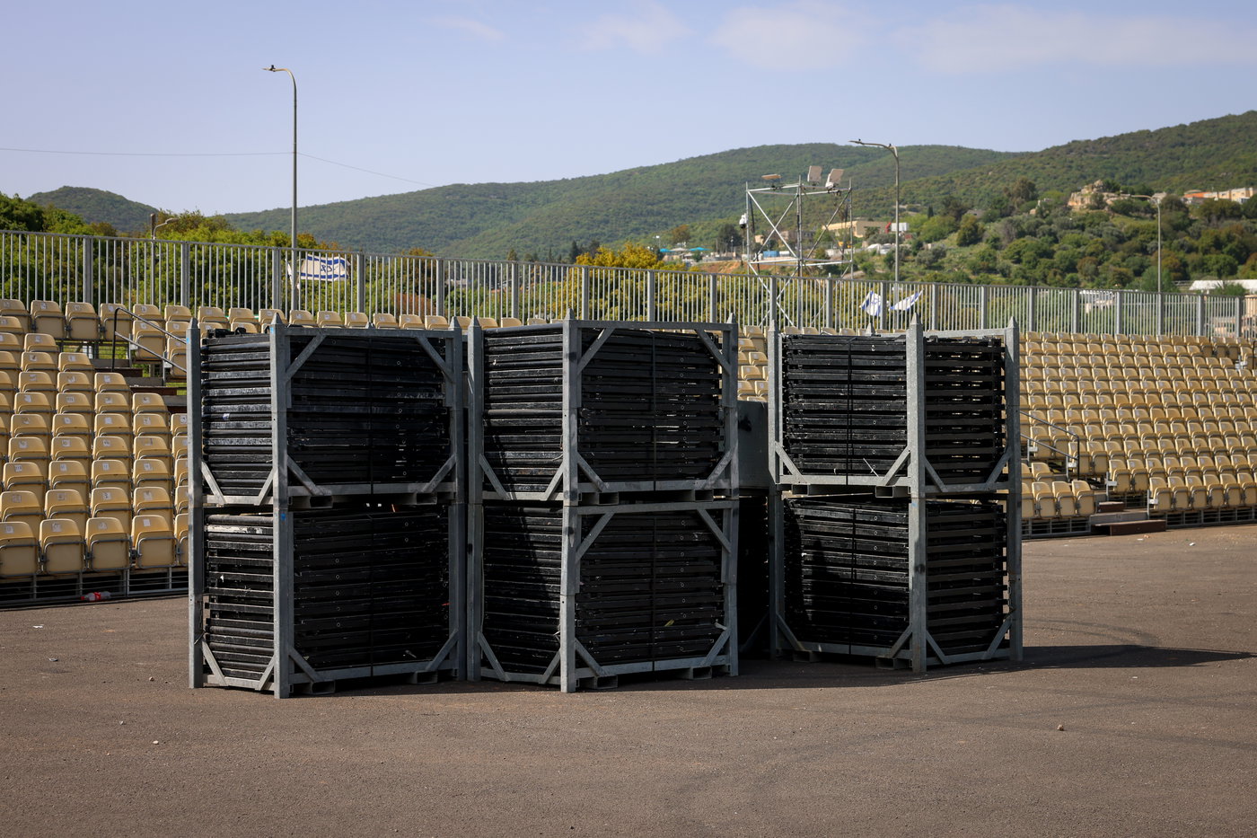 הפסקת העבודות במירון