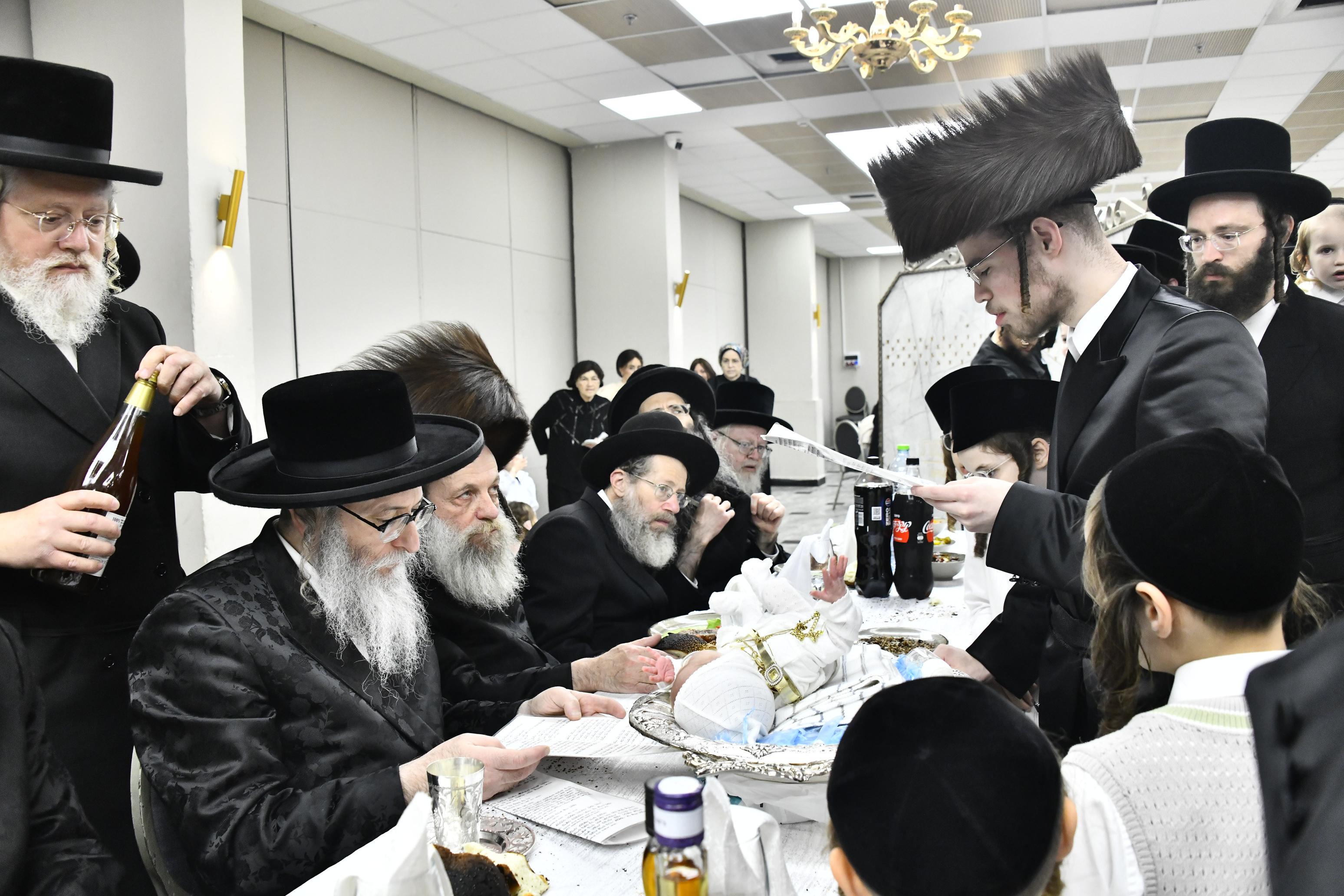 'פדיון הבן' בחצה"ק נדבורנה חיפה - סטריקוב