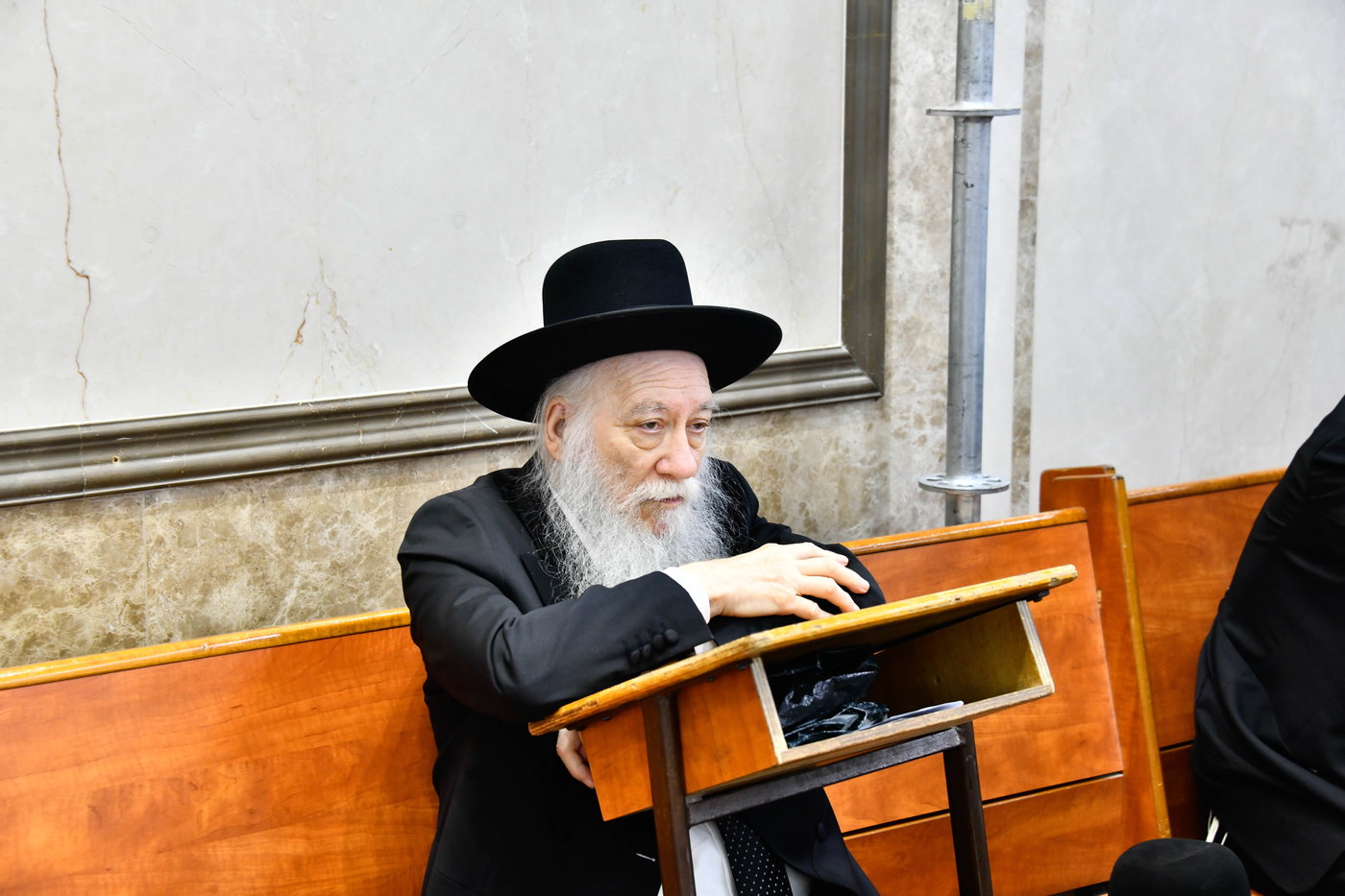 הגר"ד לנדו בשיחה בישיבת פוניבז'