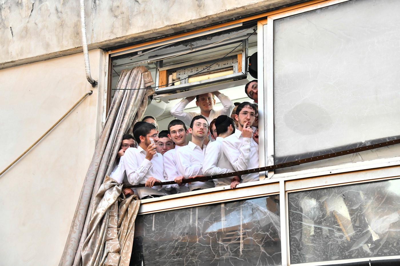 הגר"ד לנדו בשיחה בישיבת פוניבז'