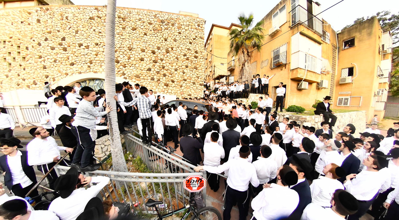 הגר"ד לנדו בשיחה בישיבת פוניבז'