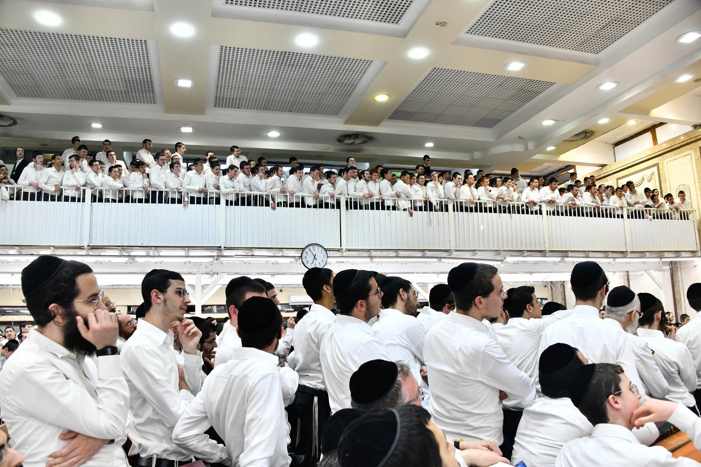 הגר"ד לנדו בשיחה בישיבת פוניבז'