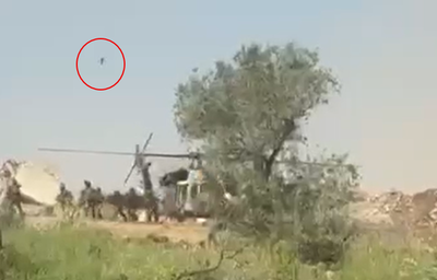 בזמן שהחיילים מפנים את הפצועים למסוק - רחפן נפץ של חיזבאללה מתרסק לידם | צפו