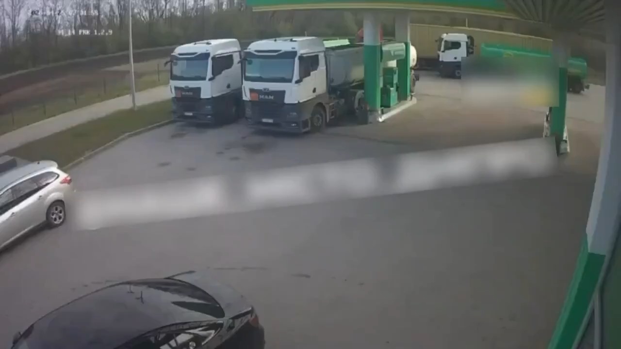 תנחת דלק מתלקחת בהפגזות הרוסיות