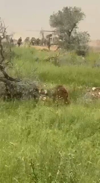 הרחפן מתרסק סמוך למסוק המפנה פצועים