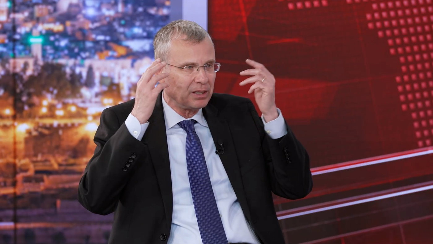 השר יריב לוין בריאיון באולפן 'כיכר השבת'