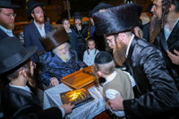 ערב ומוצאי שבת אצל הגר"מ שטרנבוך