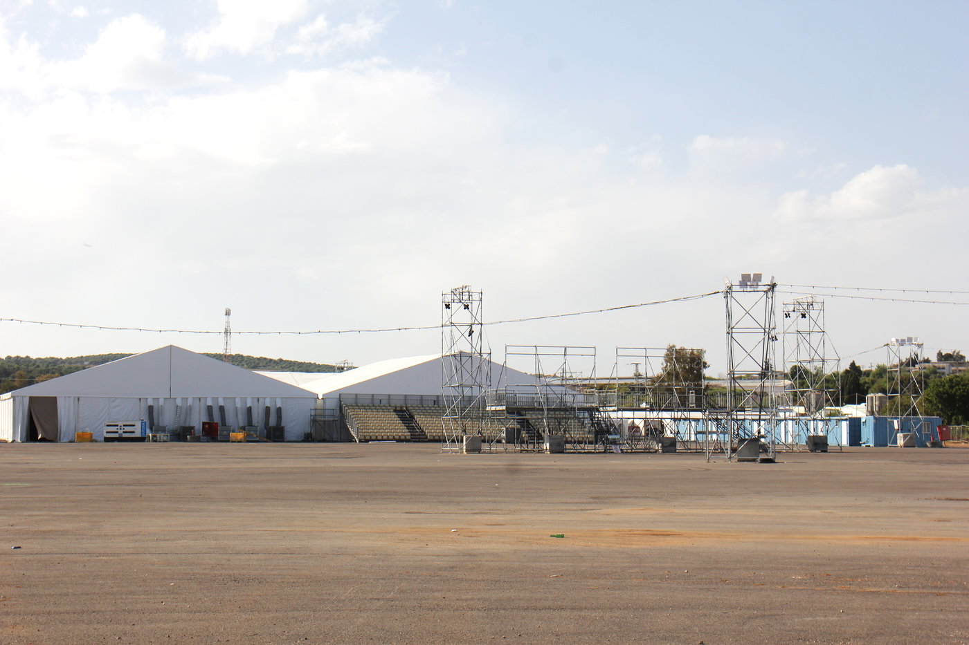 הפסקת העבודות במירון