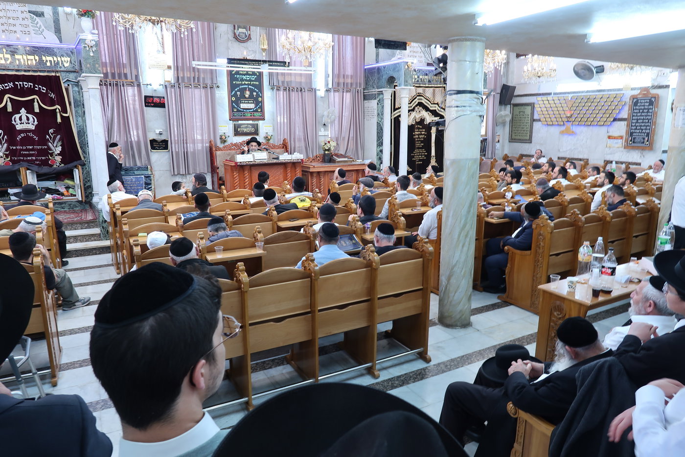 הגר"מ צדקה בשיעור במוסאיוף