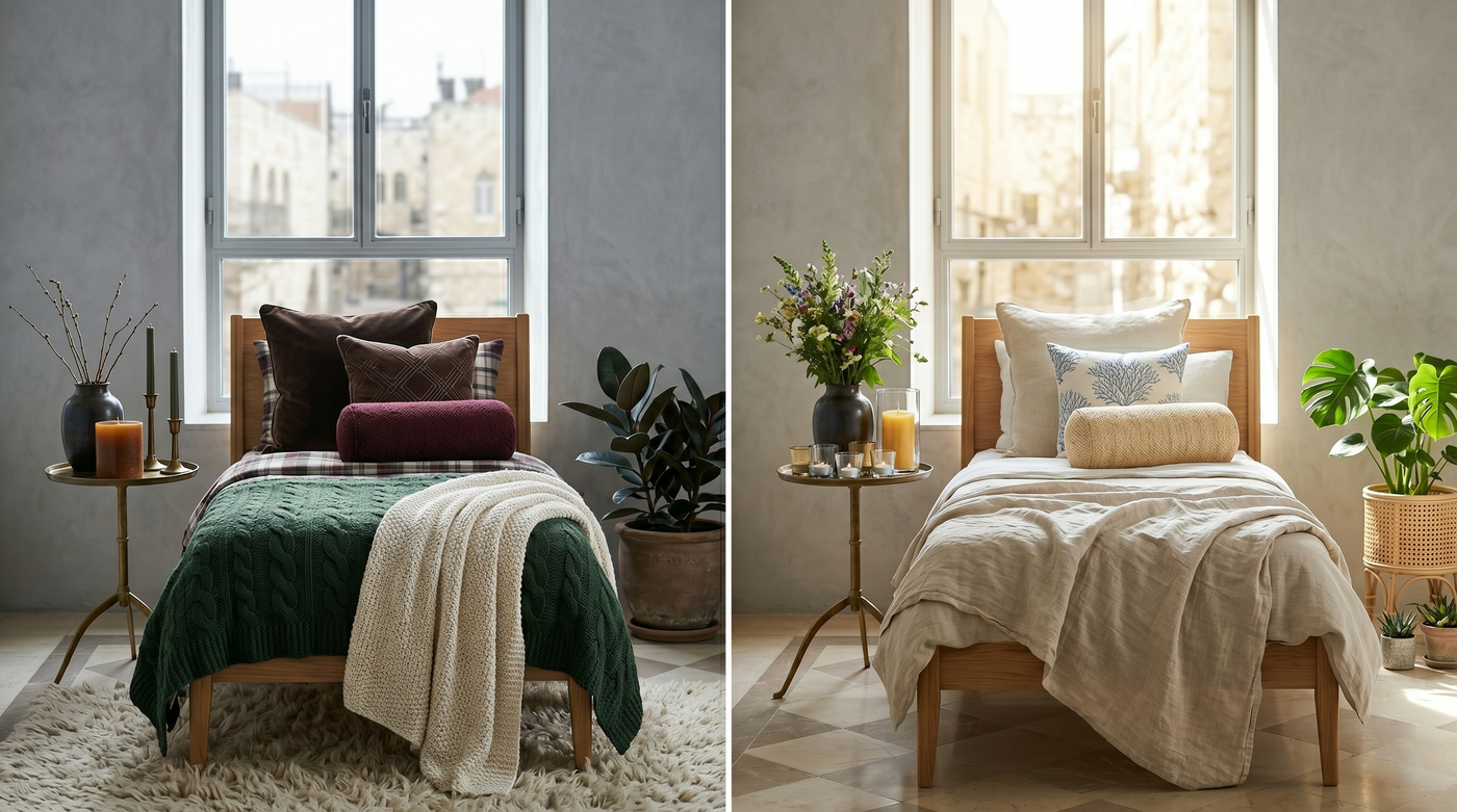 כריות נוי הן התכשיטים של הסלון