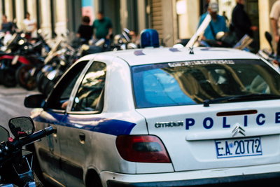 משטרה באתונה, אילוסטרציה