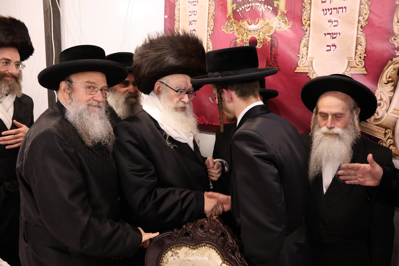 שמחת התנאים בחצרות טשארנאביל - משכנות הרועים - ראדושיץ בי"ש