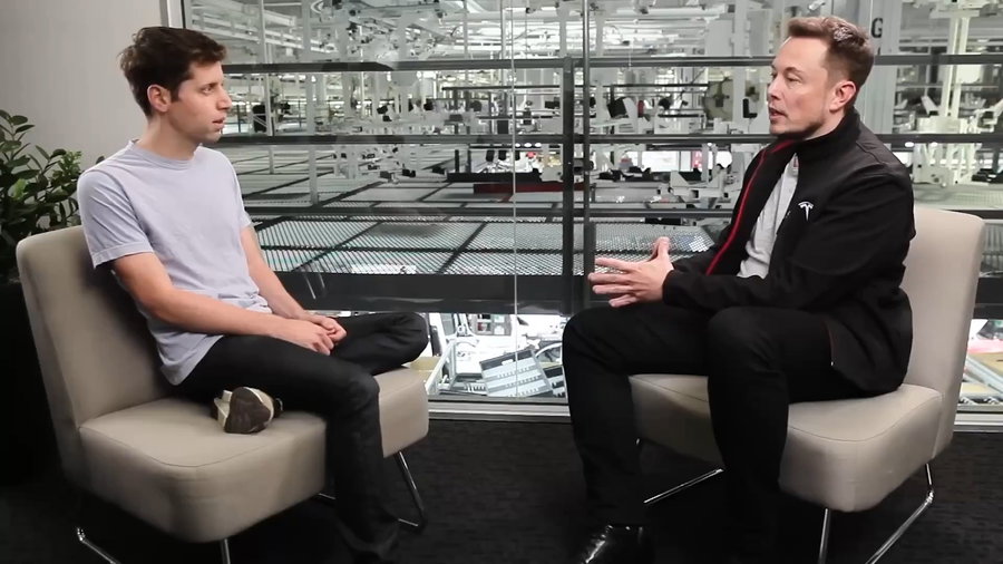 אילון מאסק וסם אלטמן