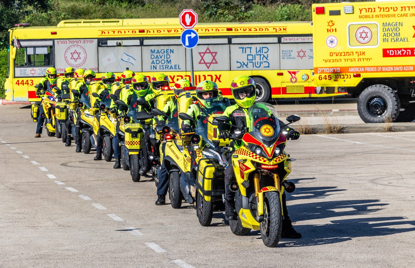 כוחות מד"א בהערכות לקראת ל"ג בעומר