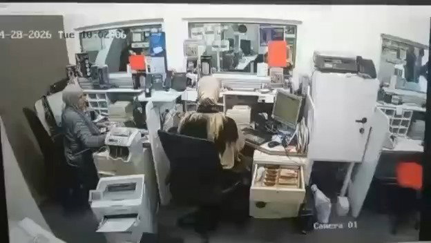 תיעוד מרגעי השוד