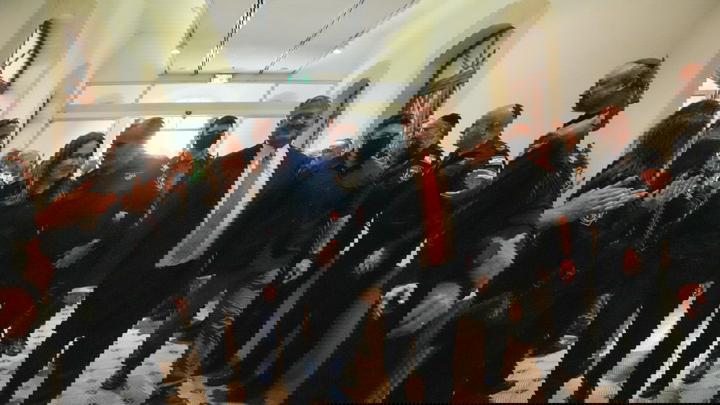 השר איתמר בן גביר וצמרת המשטרה בבאר שבע