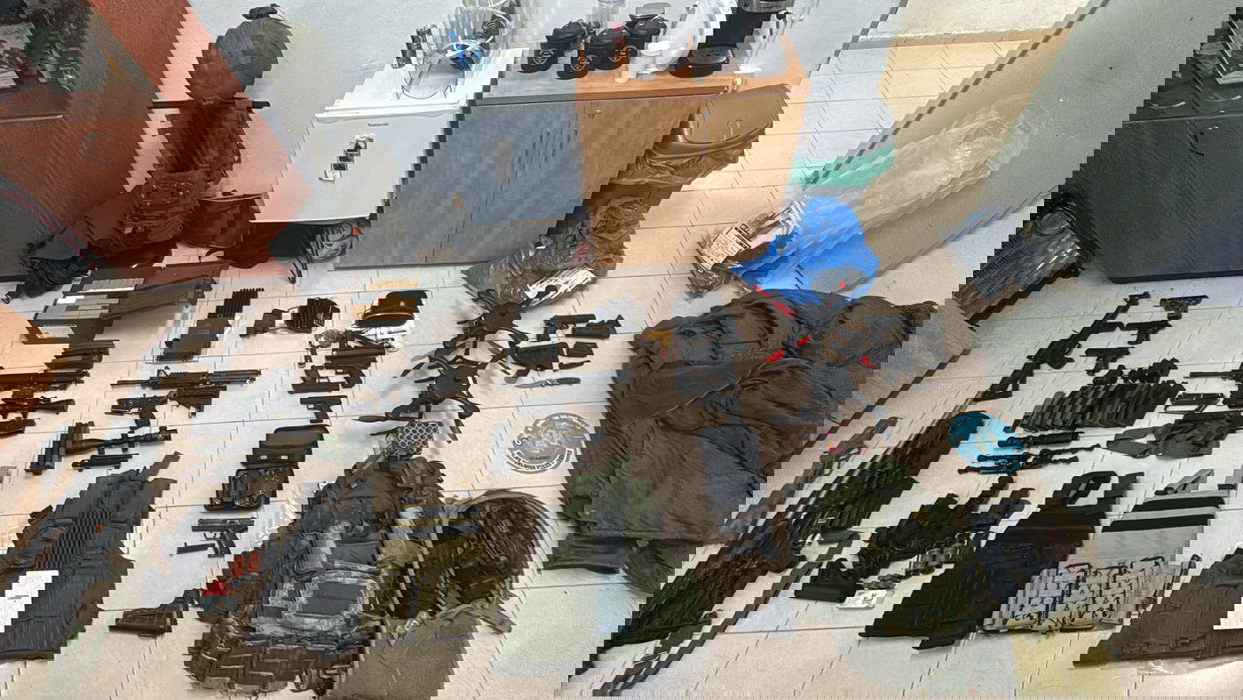 אמצעי הלחימה שאותרו והוחרמו