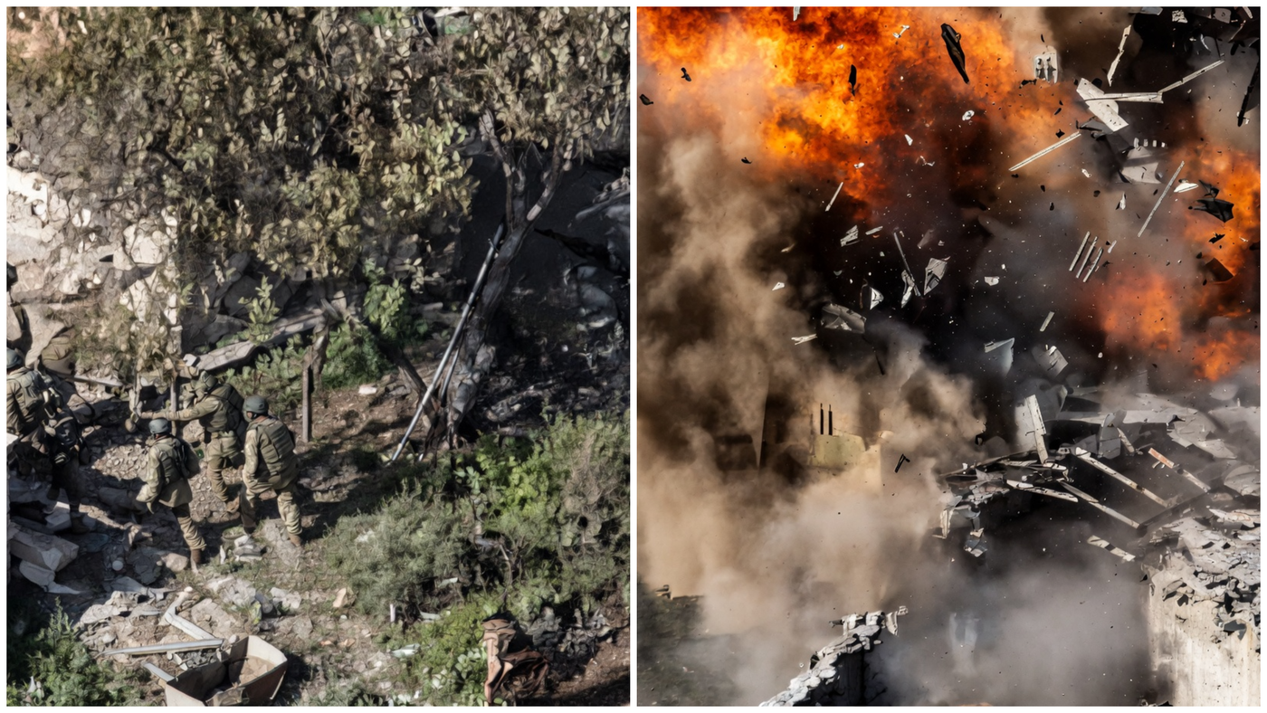 רחפן אוקראיני בפעולה