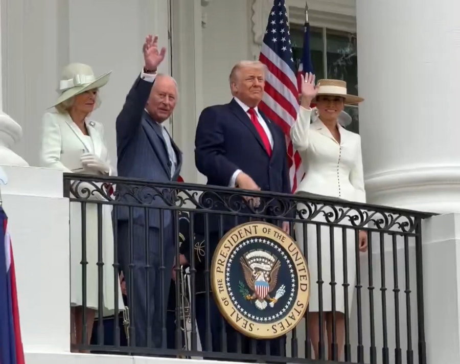 טראמפ והמלך בבית הלבן