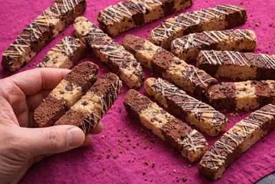 הביסקוטי שנראה כמו זברה