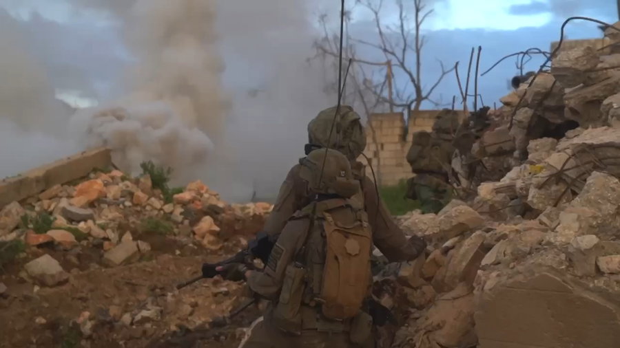 תיעוד מפעילות כוחות חטיבת ביסל"ח בדרום לבנון