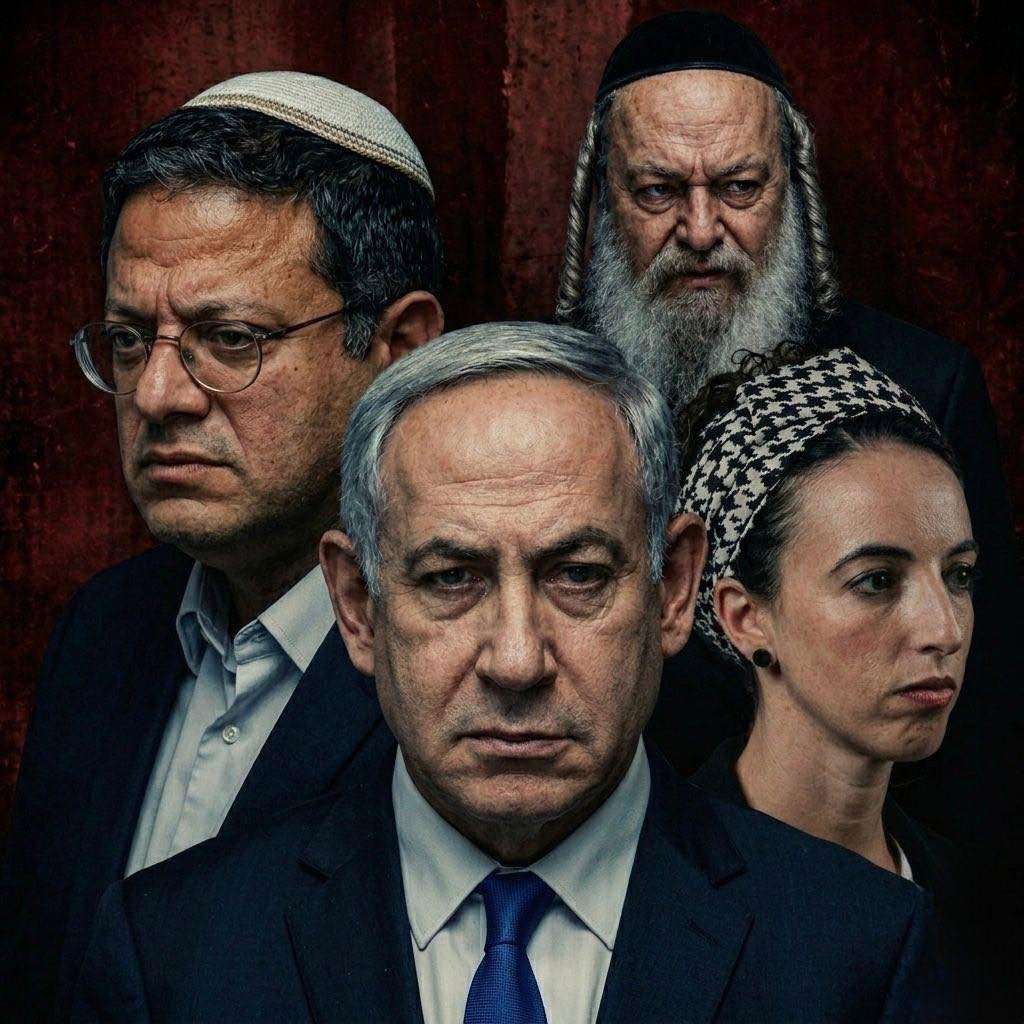 התמונה שפרסם בני גנץ בעמוד הפייסבוק שלו