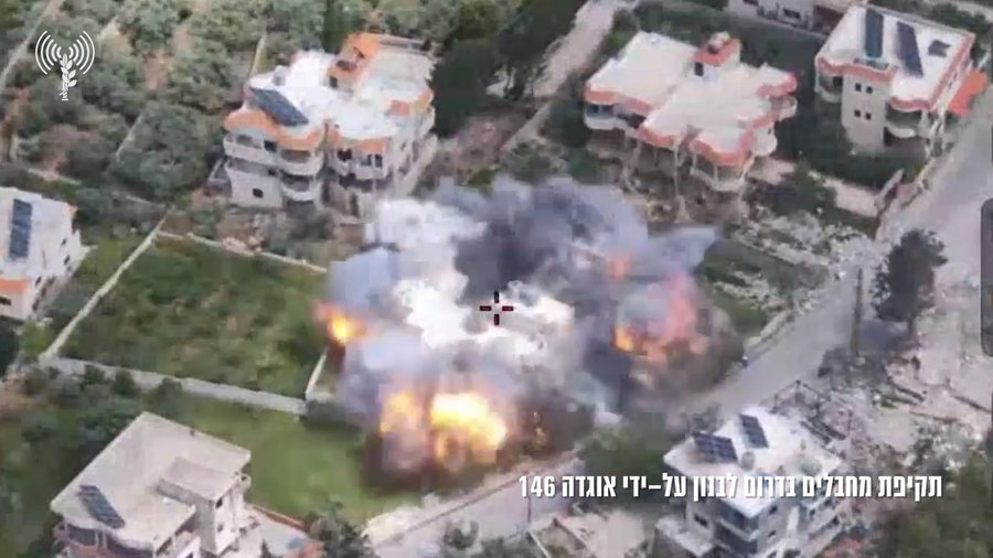 צפו בתיעוד מהתקיפות