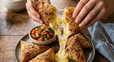 בורקס דפי אורז ב-15 דקות ובלי בצק עלים