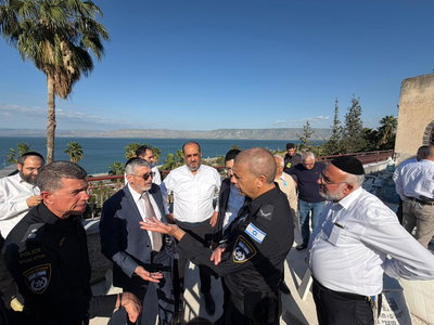 היערכות לקראת הילולת הרבבות על ציונו של התנא הקדוש רבי מאיר בעל הנס בטבריה