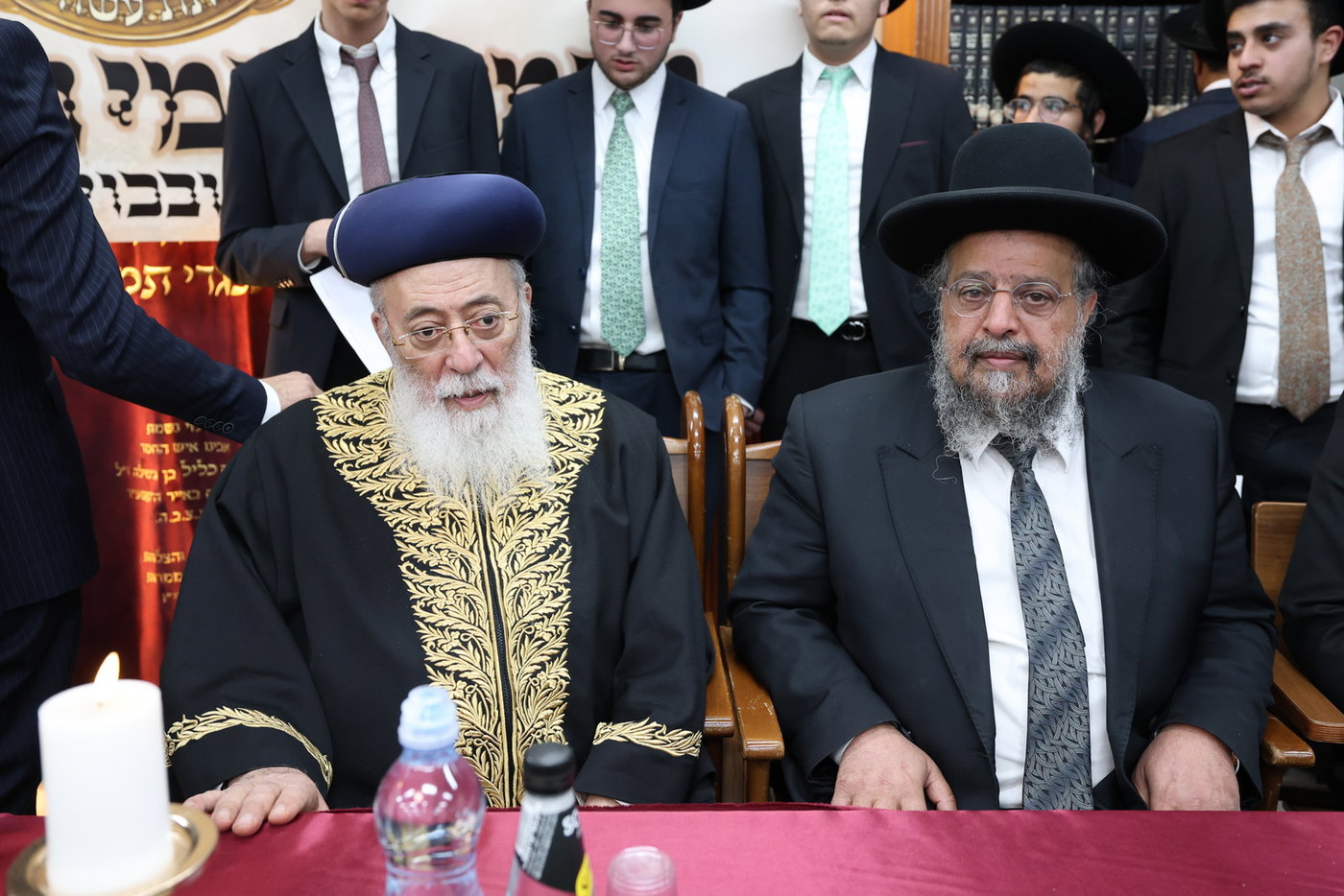 הגר"מ צדקה בישיבת תורת אברהם