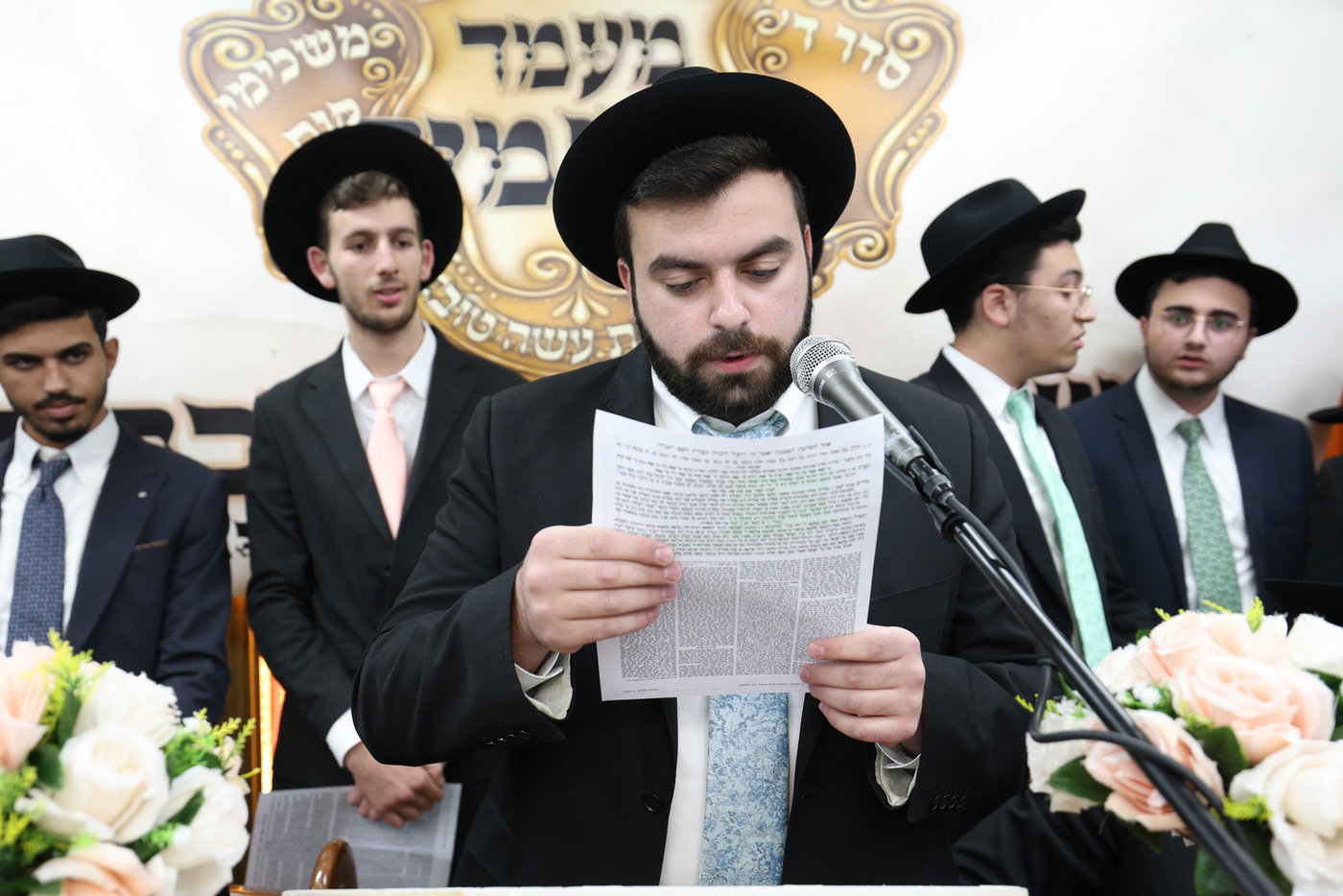 הגר"מ צדקה בישיבת תורת אברהם