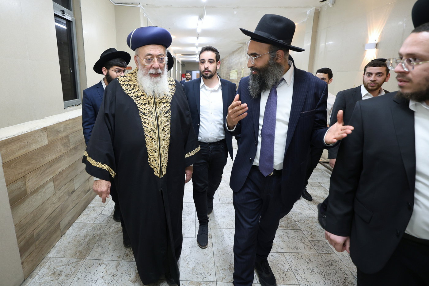 הגר"מ צדקה בישיבת תורת אברהם