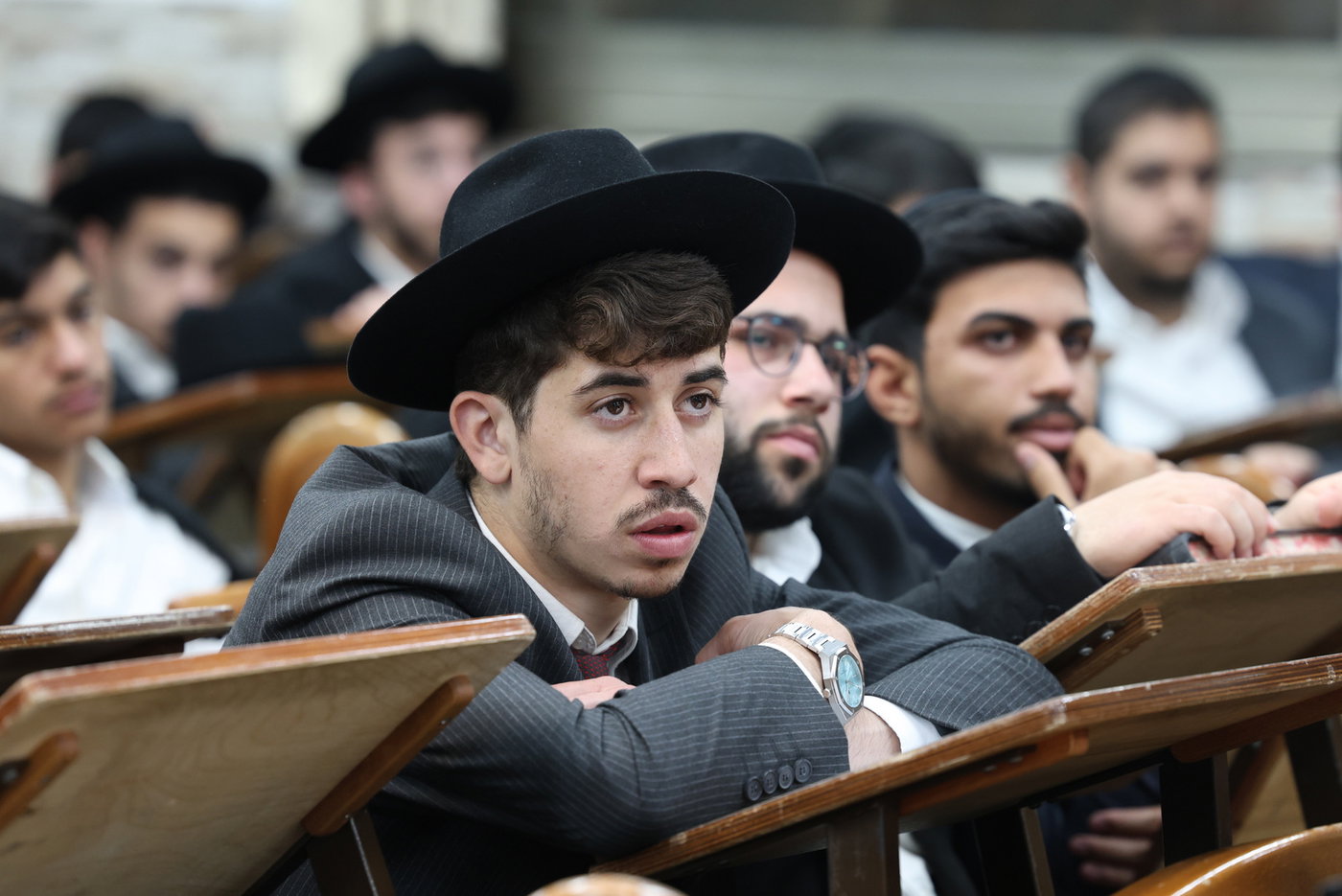 הגר"מ צדקה בישיבת תורת אברהם