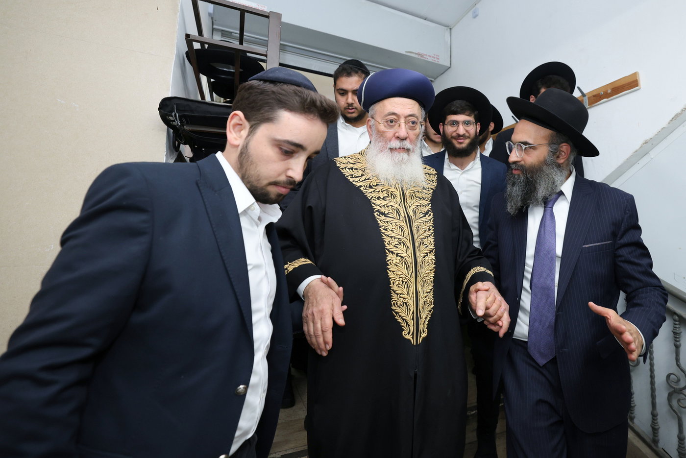 הגר"מ צדקה בישיבת תורת אברהם