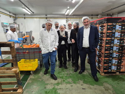 היערכות בבד"ץ חוג חת"ס פ"ת בשל החשש מ'חדש' בתבואה מחו"ל