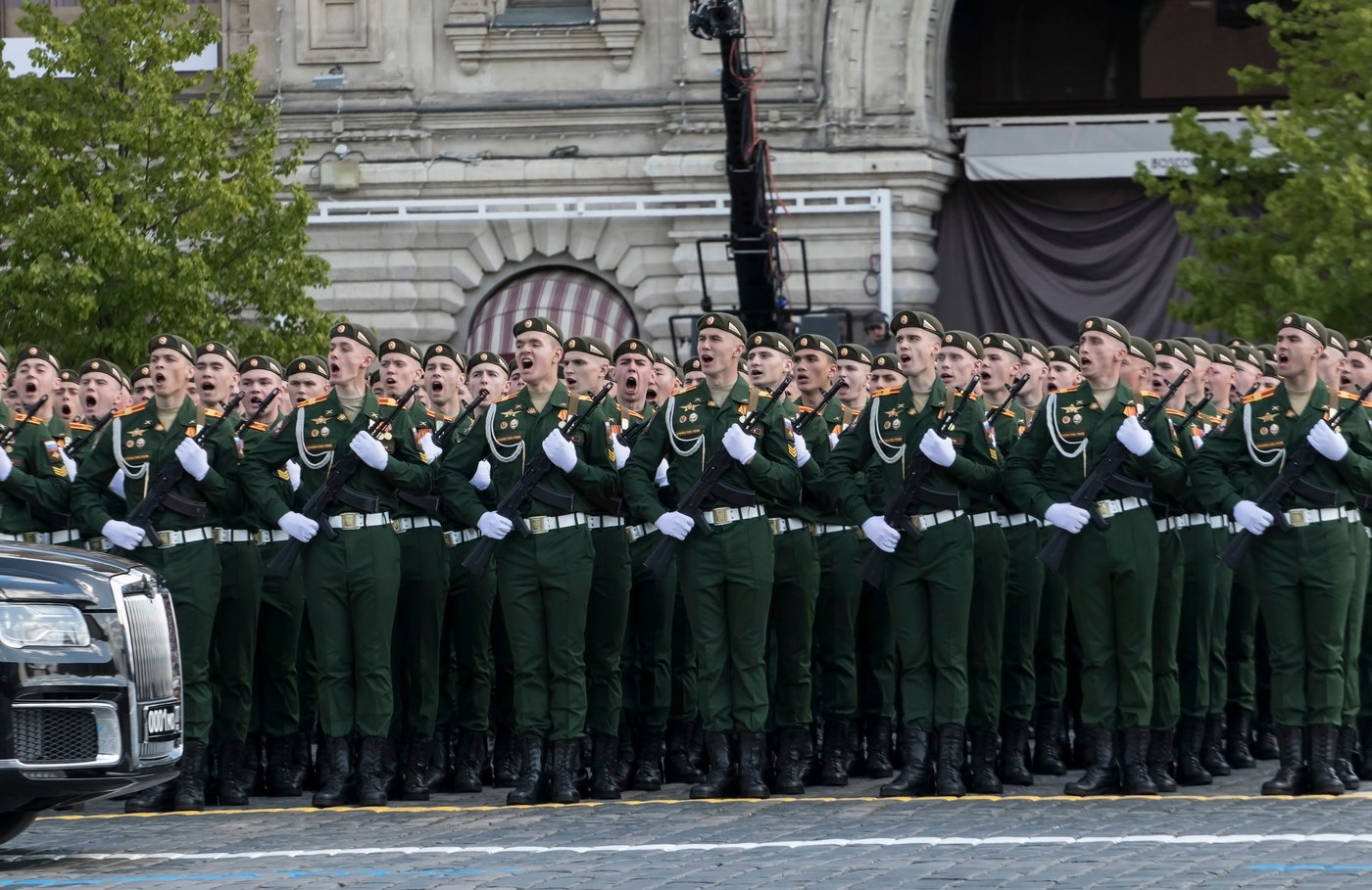 מצעד צבאי ברוסיה
