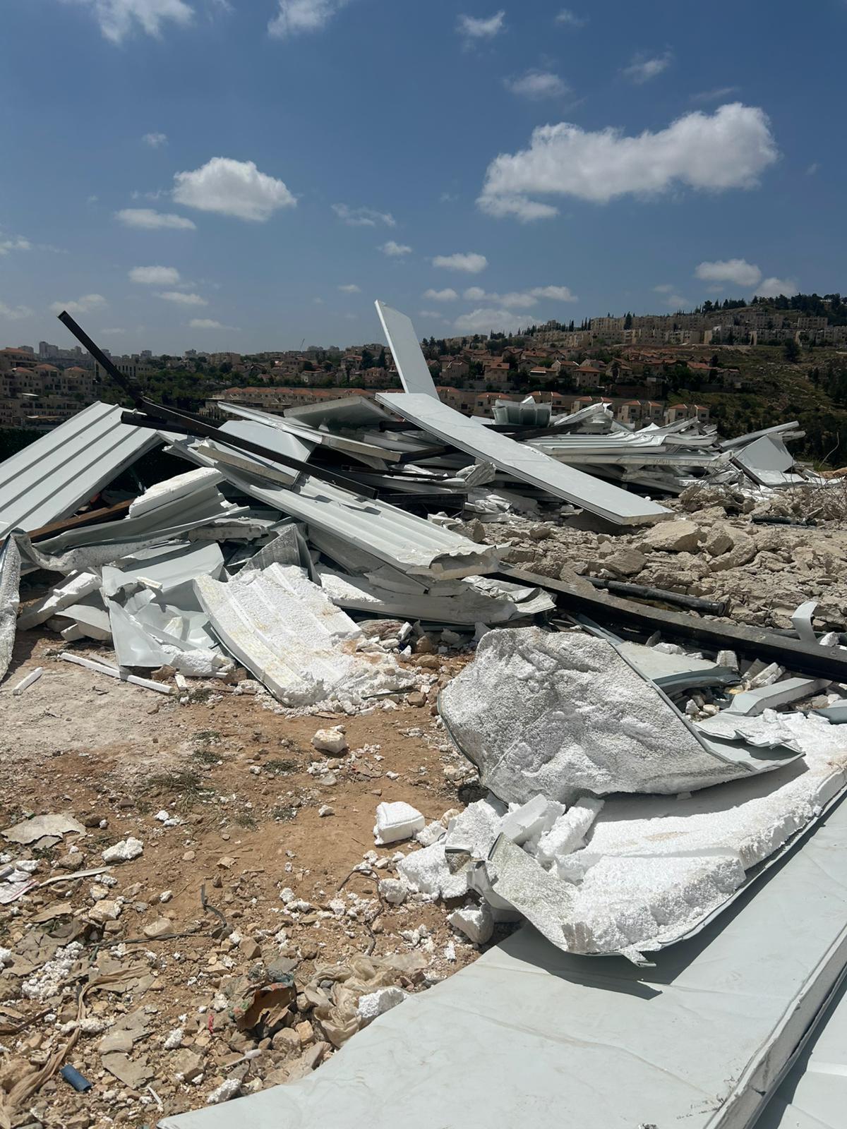 הריסת הישיבה בנווה יעקב