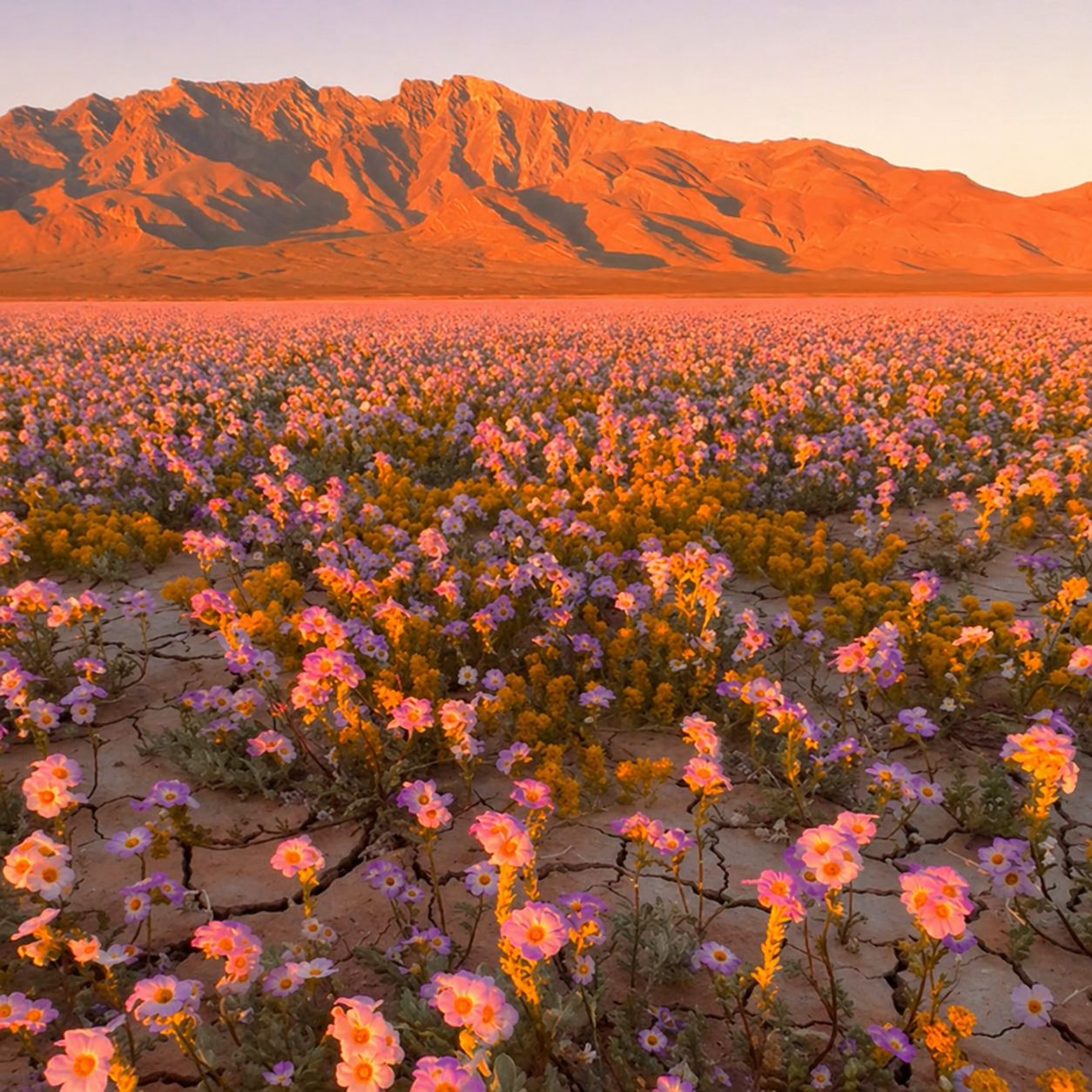 הפריחה בעמק המוות