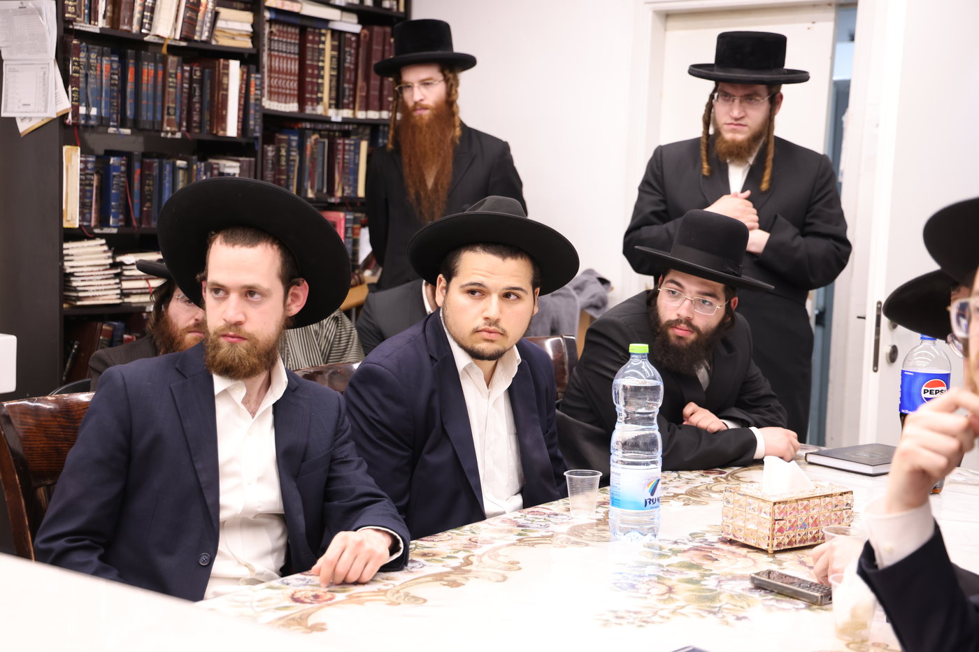 המעמד במעונו של הגר"מ שטרנבוך