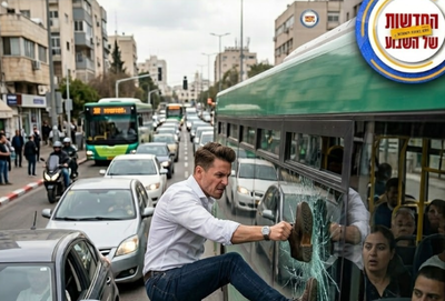 מכות בכביש, ליפא שמעלצר על הרצפה ותגובת ביבי לאיחוד הפוליטי | צפו