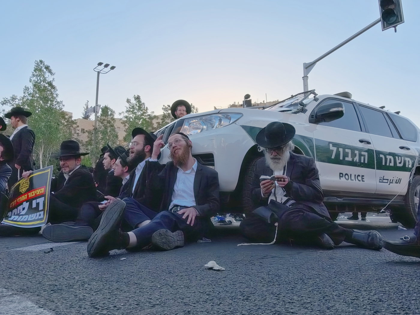 הפגנות הפלג הירושלמי השבוע 