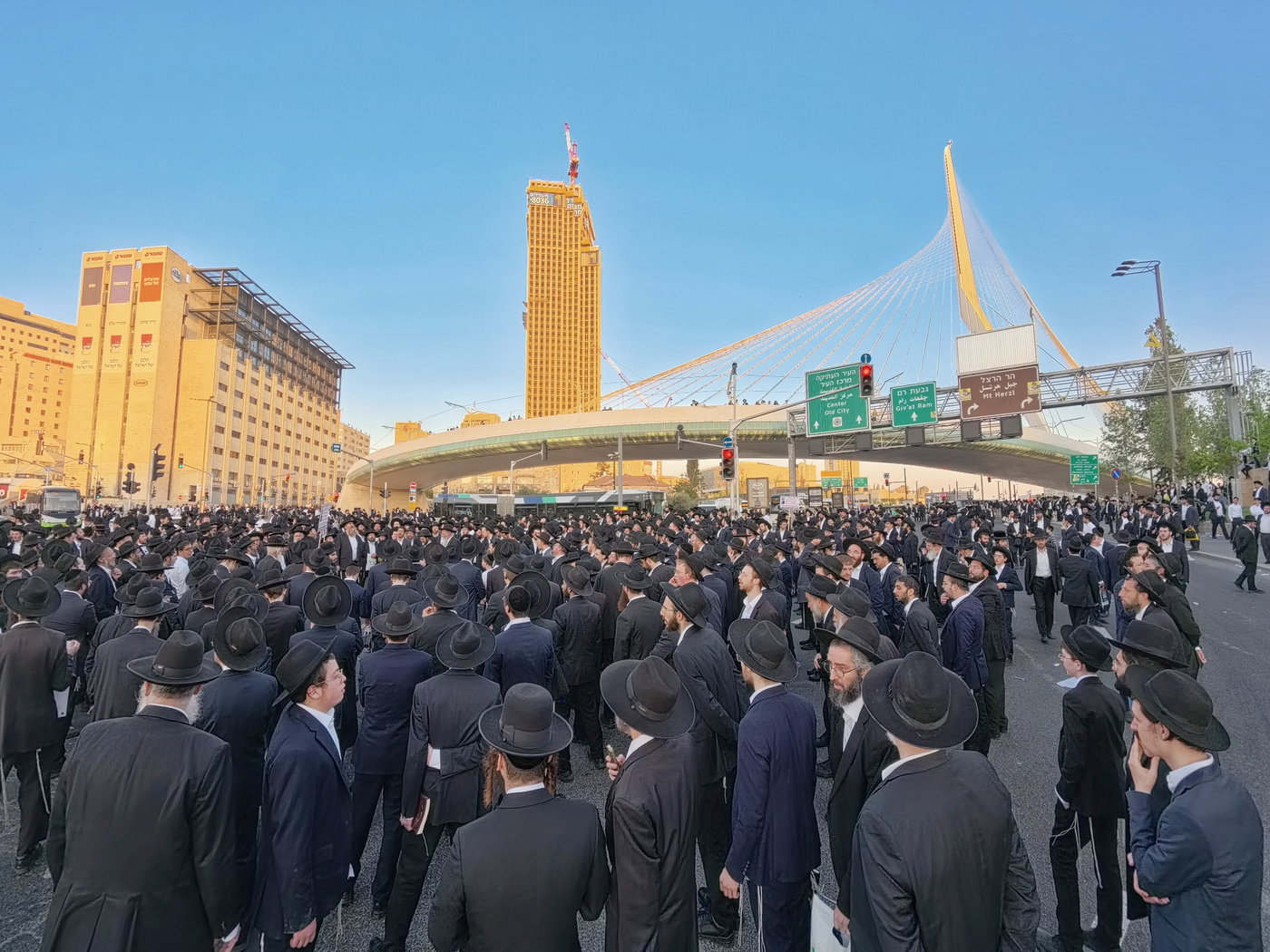 הפגנות הפלג הירושלמי השבוע 