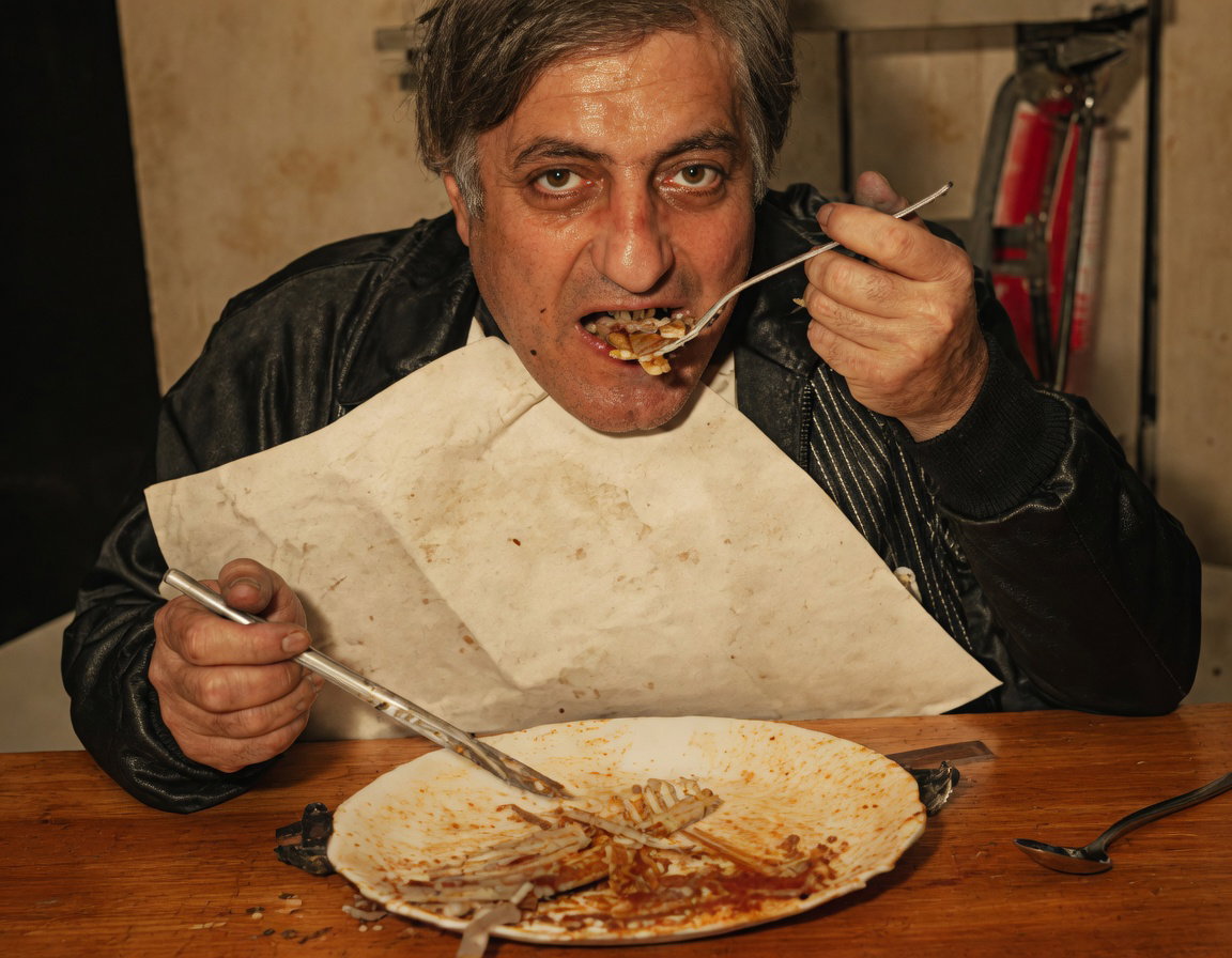 גל של עצמות מישל גומר הכל מהצלחת