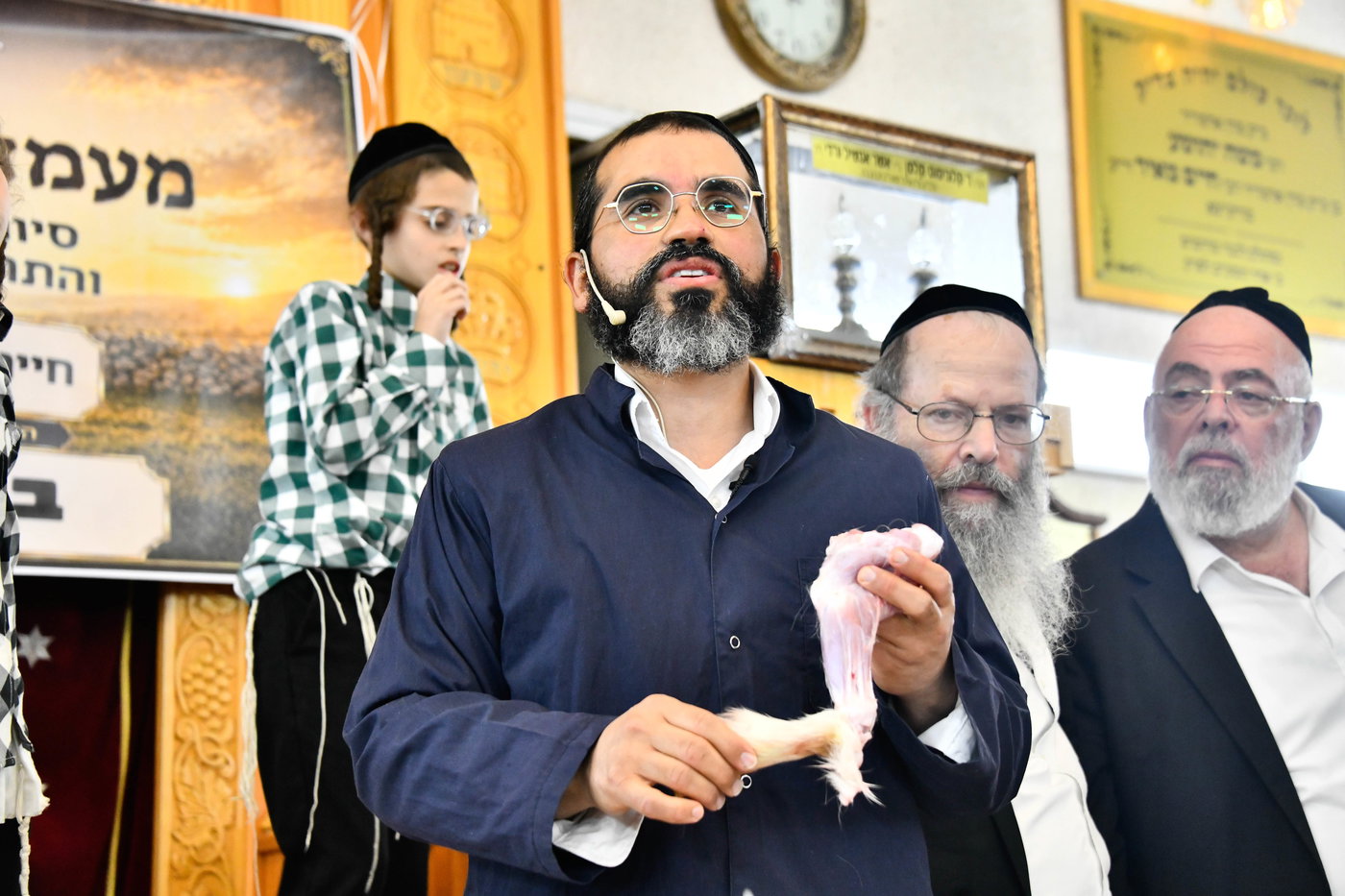 מעמד שחיטת גדי בבני ברק