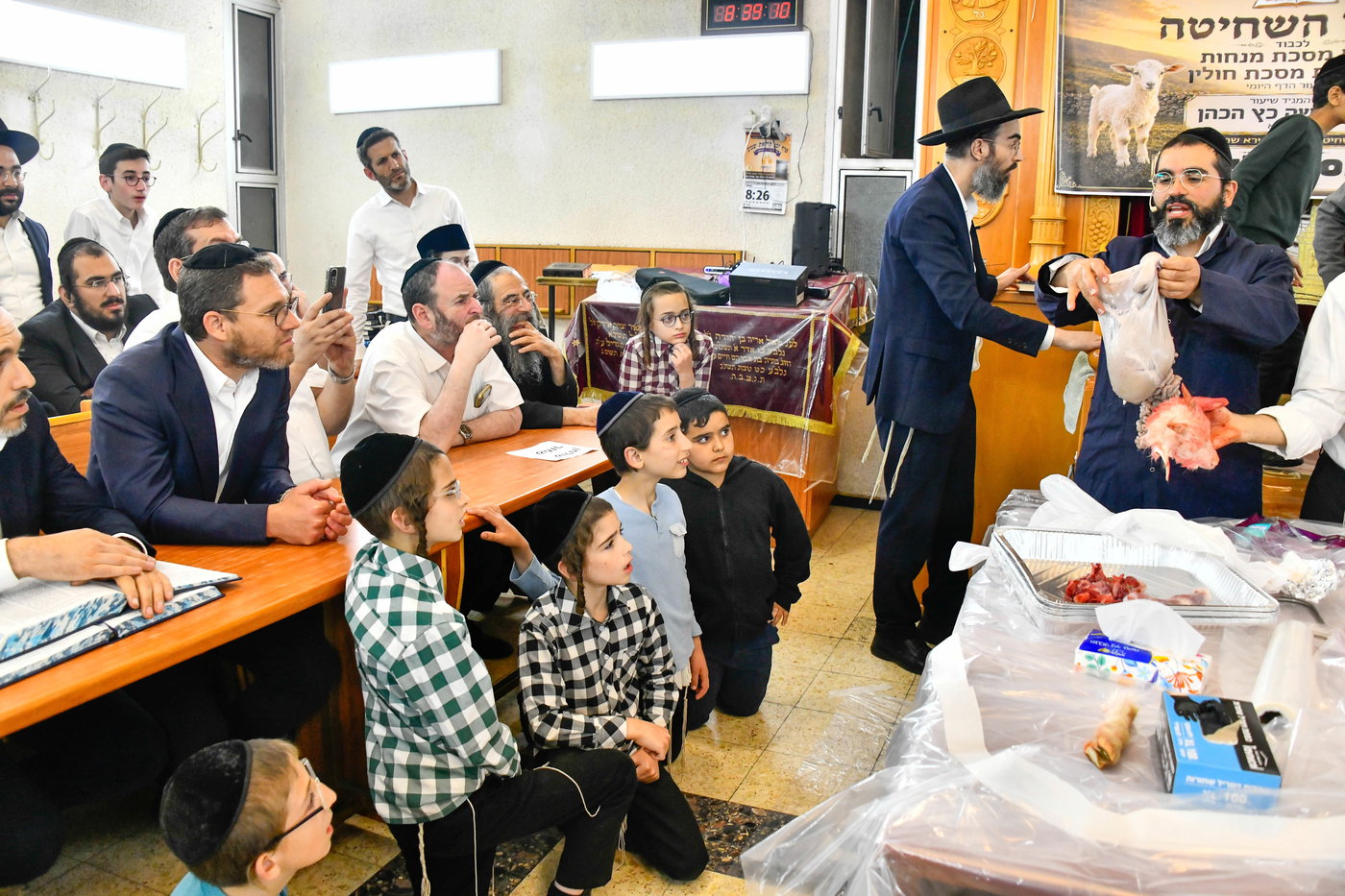 מעמד שחיטת גדי בבני ברק