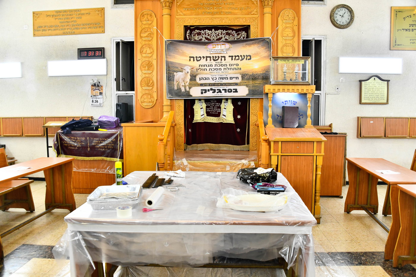 מעמד שחיטת גדי בבני ברק