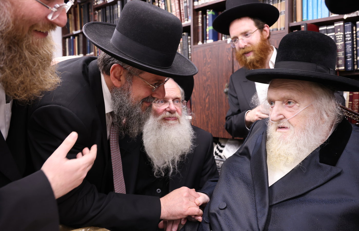 המעמד במעונו של הגר"מ שטרנבוך