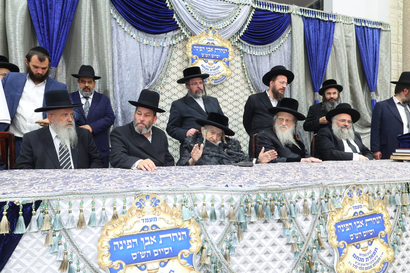 הנחת אבן הפינה לזכרו של הרב לרר ז"ל